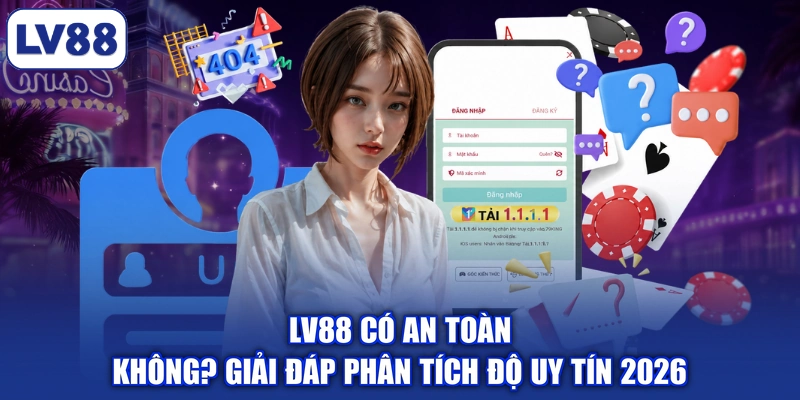 LV88 Có An Toàn Không? Giải Đáp Phân Tích Độ Uy Tín 2026