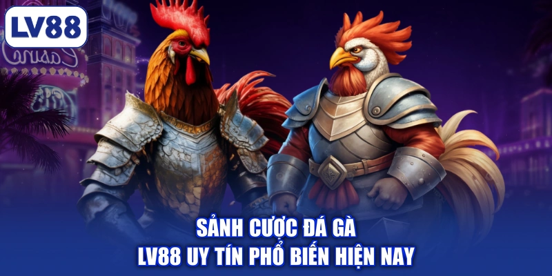 Sảnh cược đá gà LV88 uy tín phổ biến hiện nay