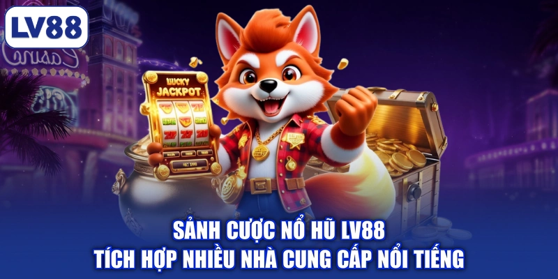 Sảnh cược nổ hũ LV88 tích hợp nhiều nhà cung cấp nổi tiếng